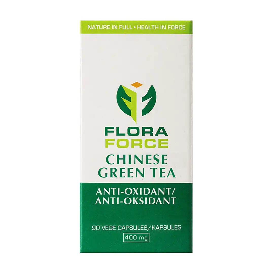 Flora Force Chinese Green Tea Capsules, 90's