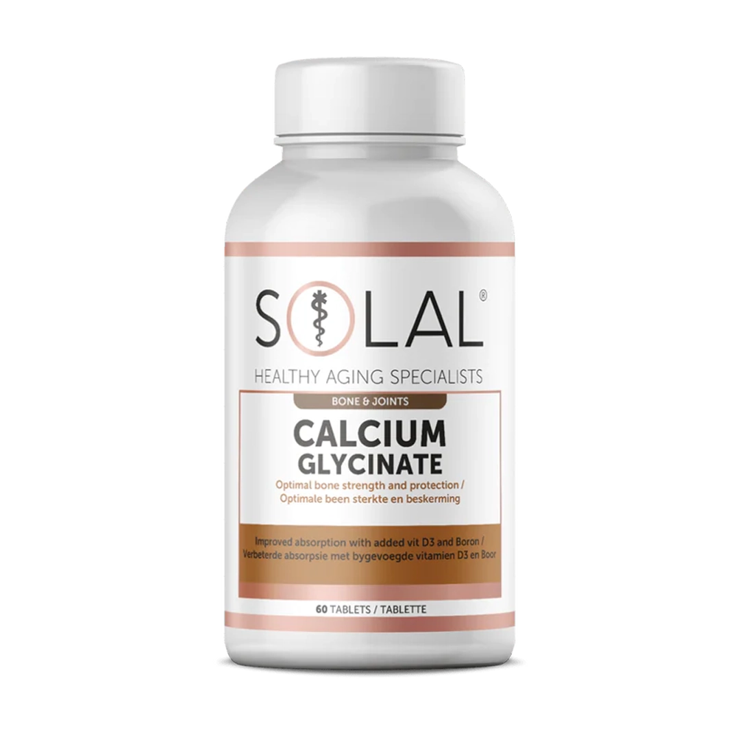 Solal Calcium Glycinate Tabs, 60's