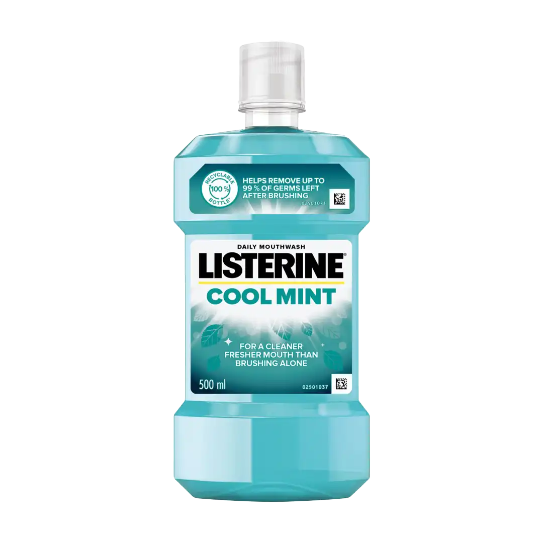 Listerine Mouthwash 500ml, Assorted