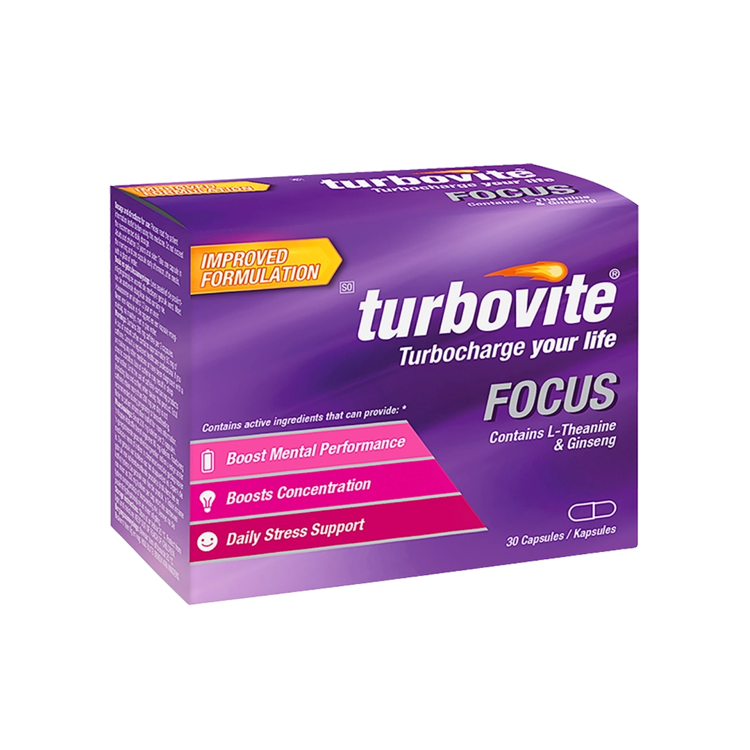 Turbovite Focus Capsules, 30's