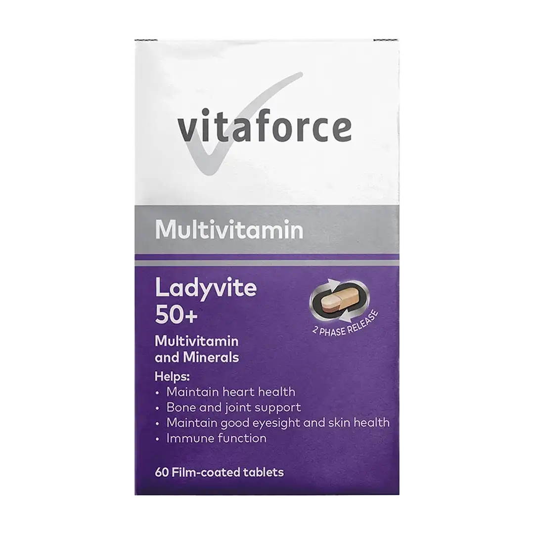 Vitaforce Multivitamin Ladyvite 50+ Tabs, 60's