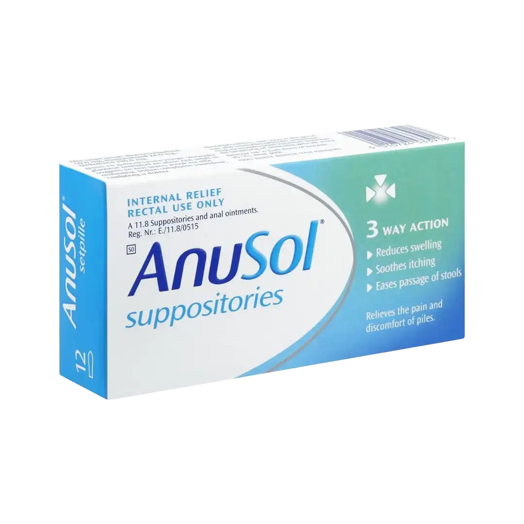 Anusol Suppositories, 12's