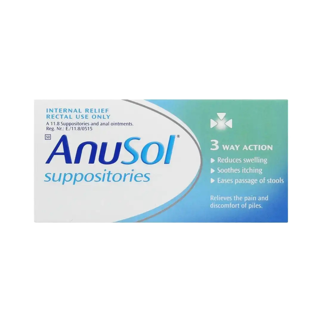 Anusol Suppositories, 12's