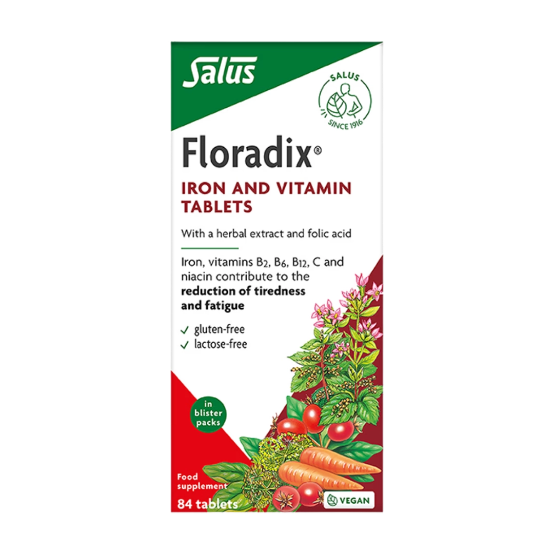 Floradix Iron Tabs, 84's