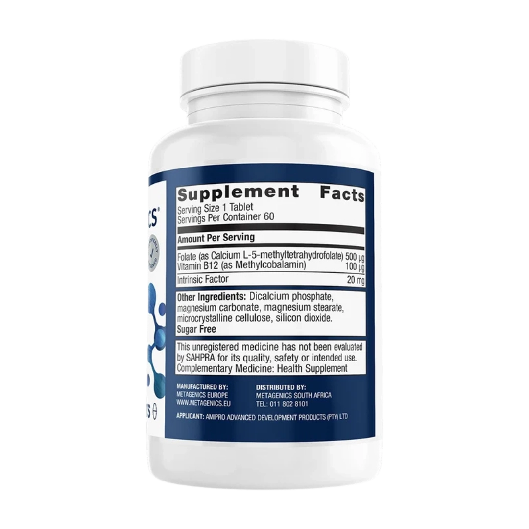 Metagenics Intrinsi B12-Folate Tablets, 60's
