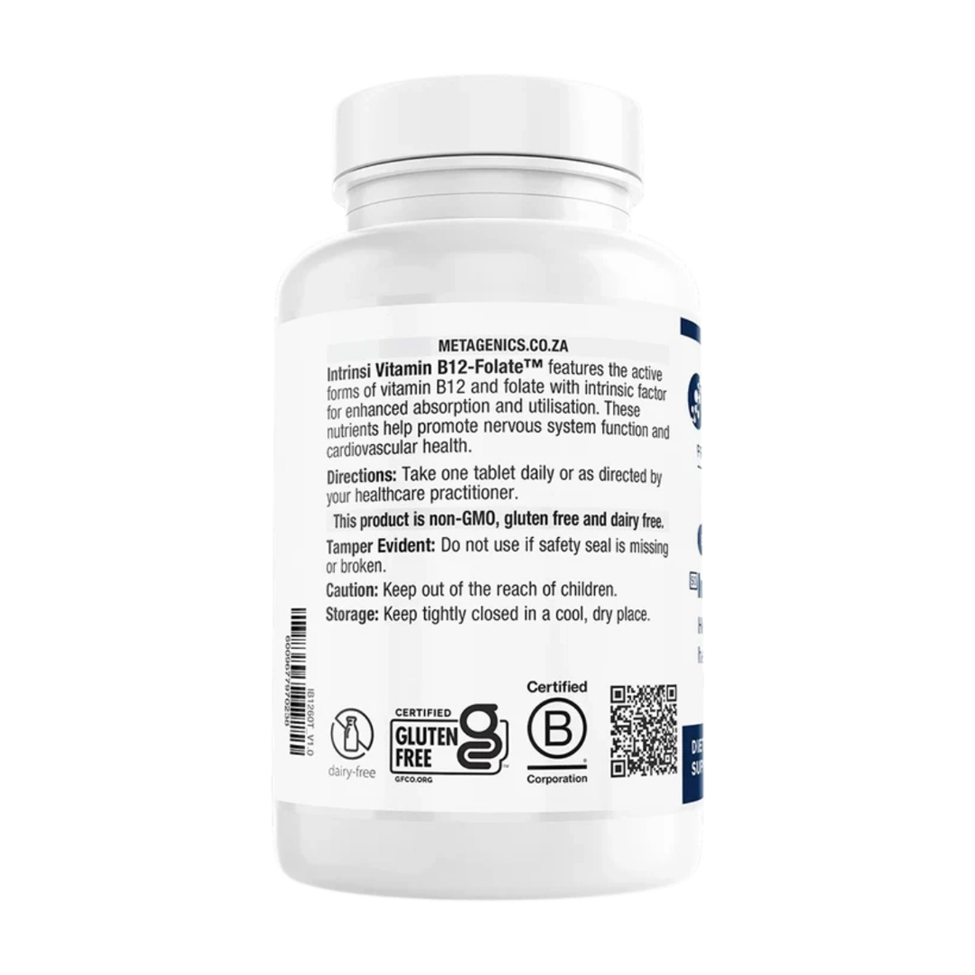 Metagenics Intrinsi B12-Folate Tablets, 60's