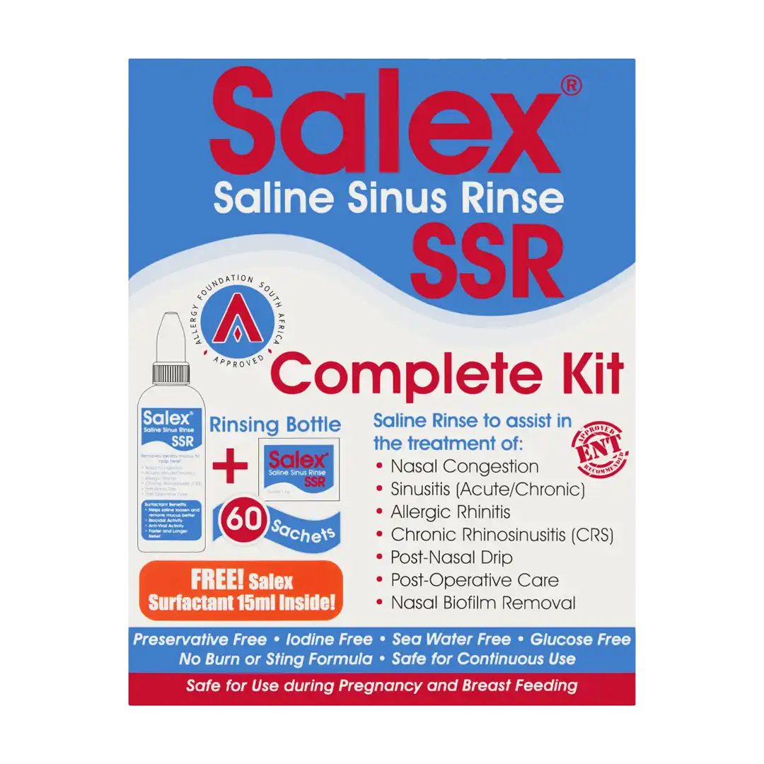 Salex Saline Sinus Rinse Kit
