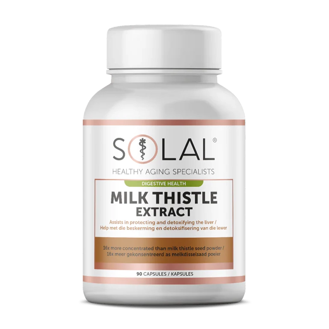 Solal Milk Thistle Extract Capsules, 90's