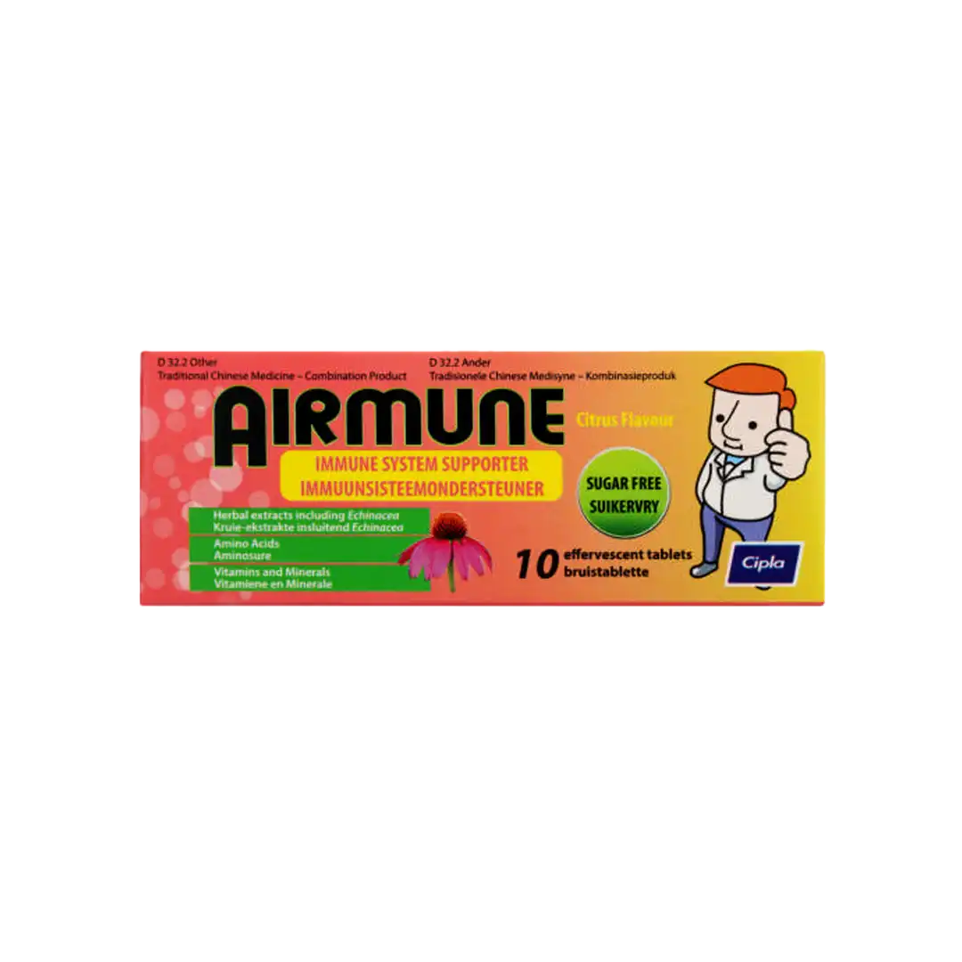 Airmune Effervescent Tablets, 10's