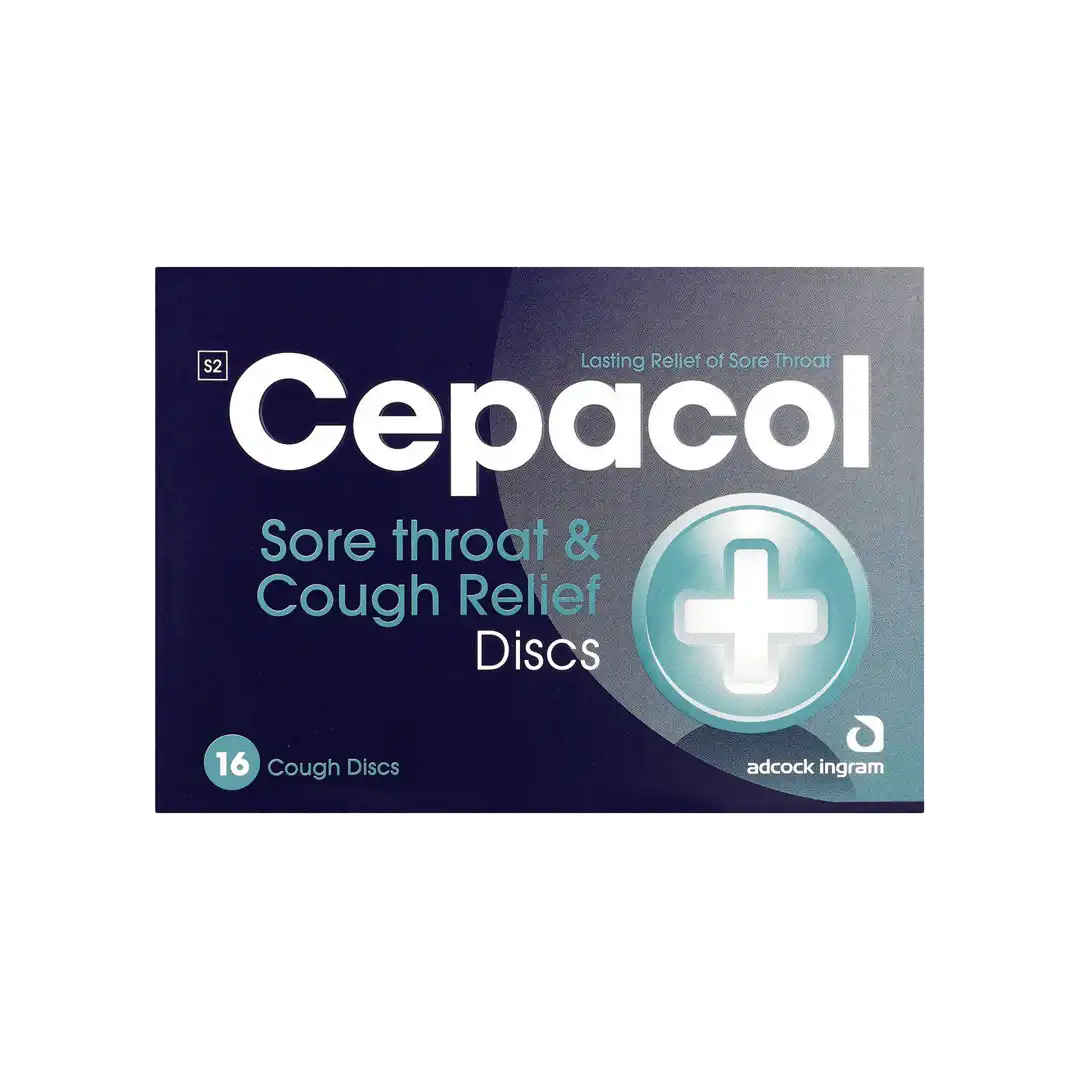 Cepacol Sore Throat & Cough Relief Discs, 16's