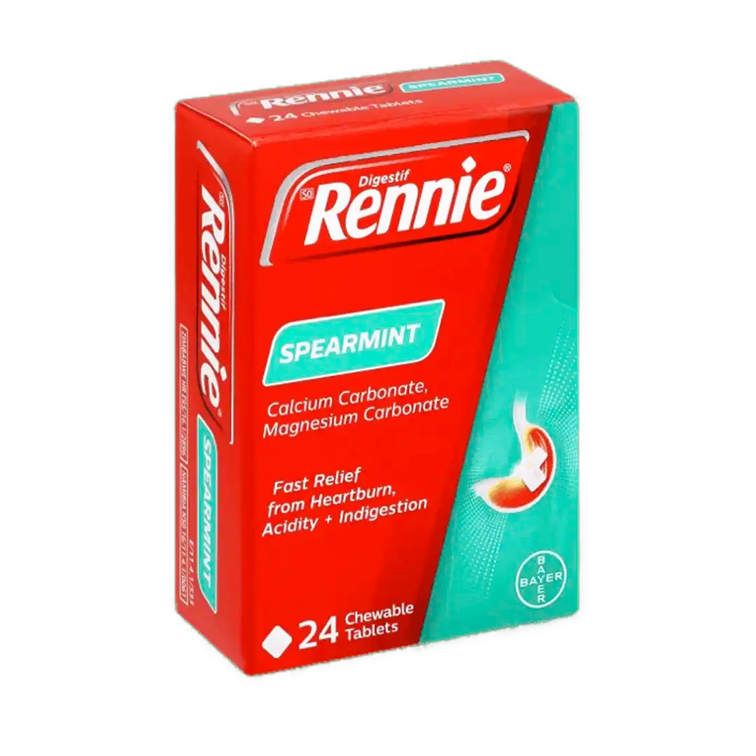 Rennie Antacid Tablets Assorted, 24's