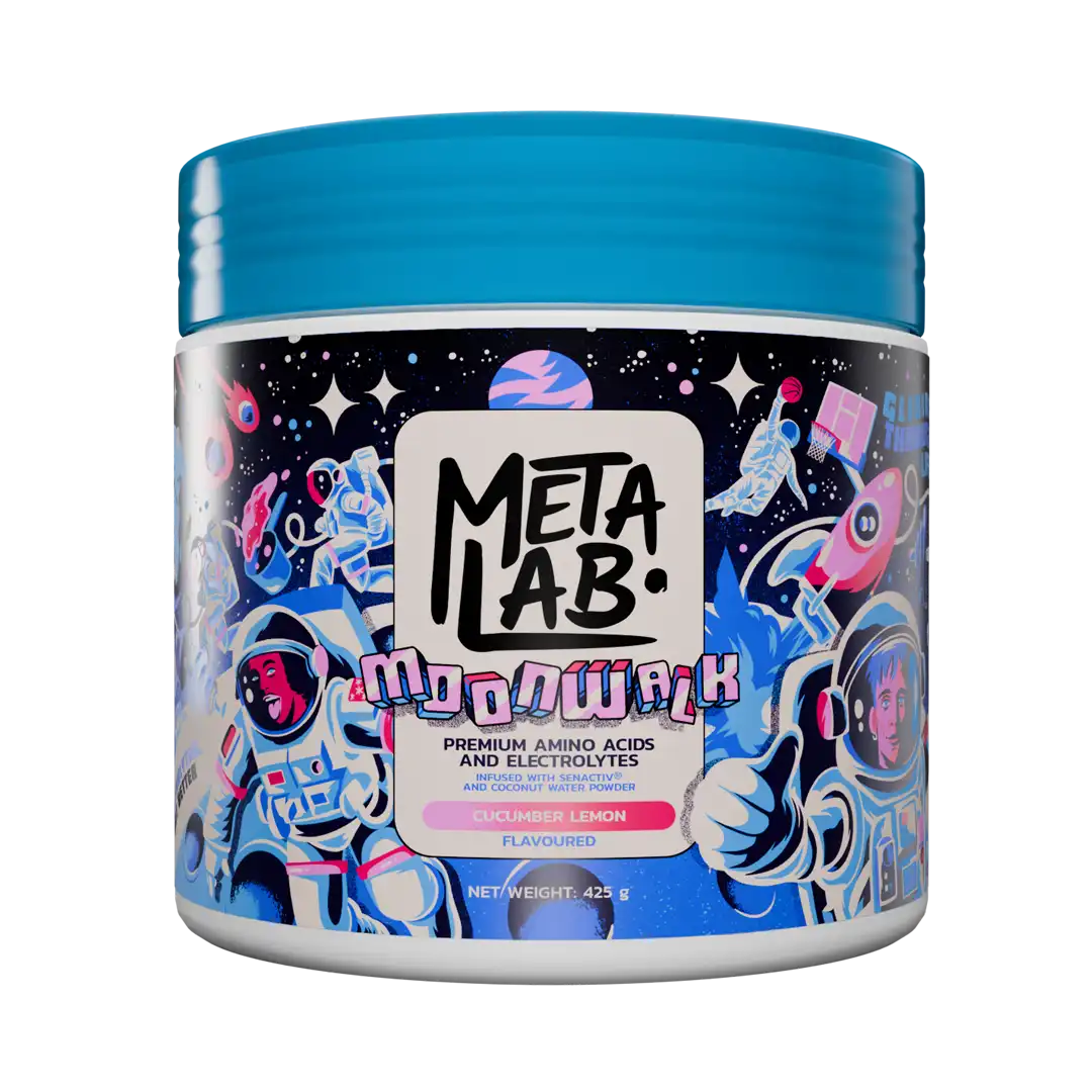 Metalab Moonwalk Premium Amino Acids & Electrolytes Cucumber Lemon, 425g