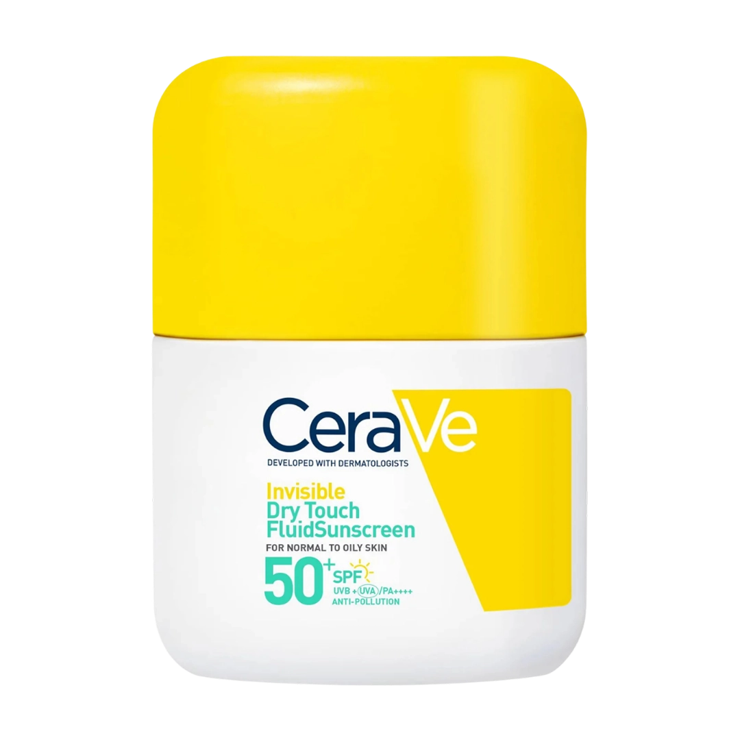CeraVe Invisible Dry Touch Fluid SPF50+ Normal to Oily Skin, 50ml