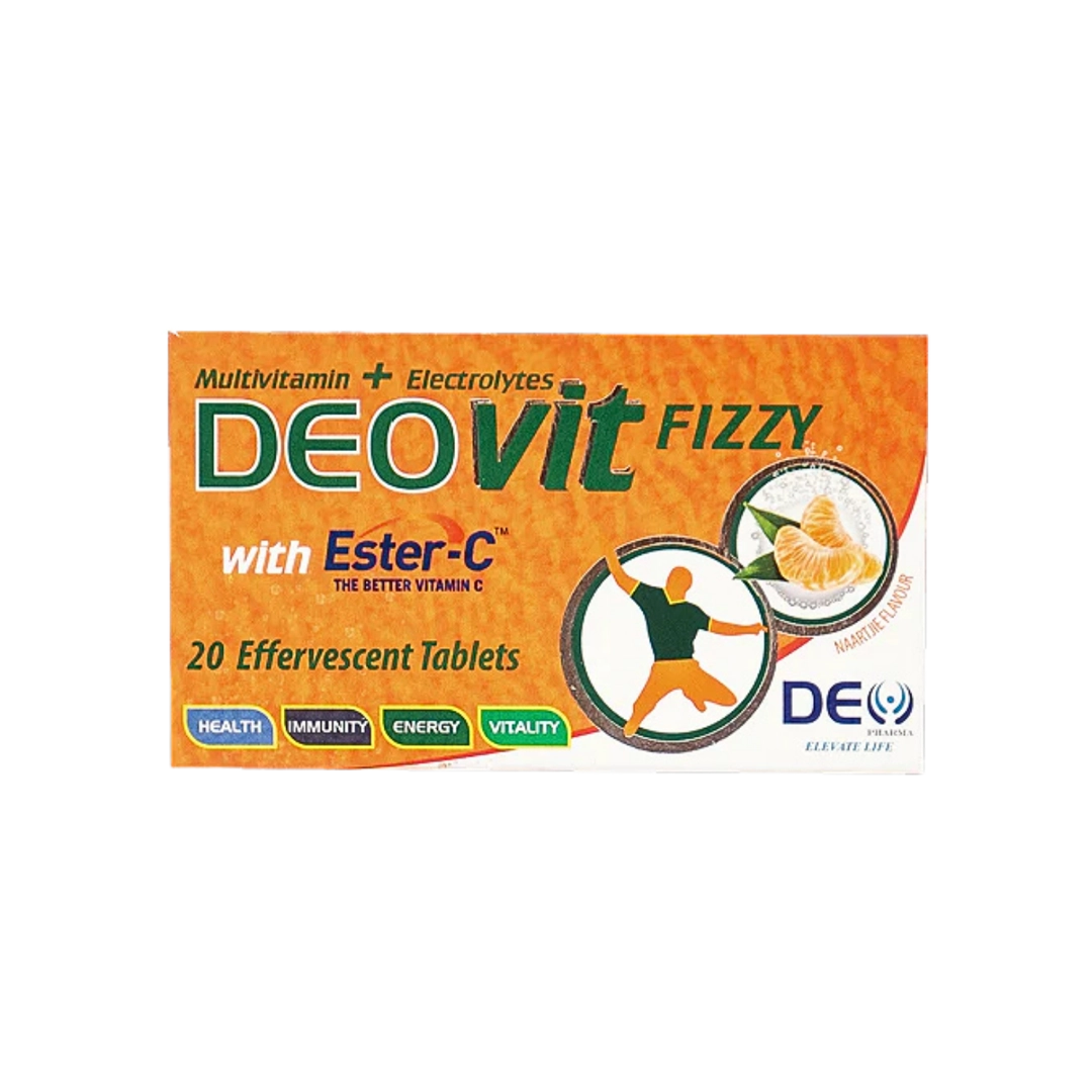 Deopharma DEOVIT Fizzy with Ester-C, 20's
