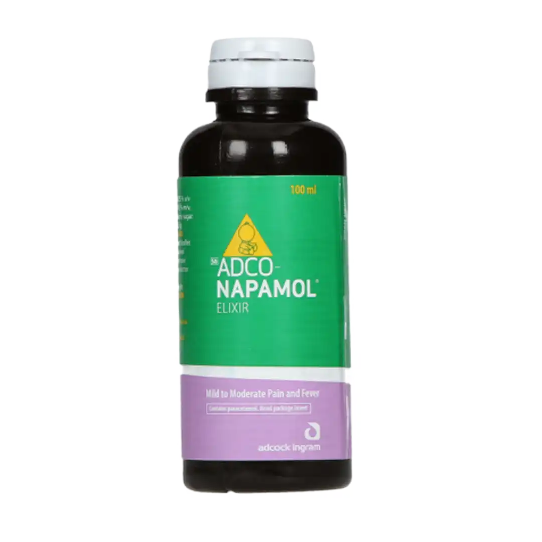 Adco-Napamol Elixir Syrup 120mg, 100ml