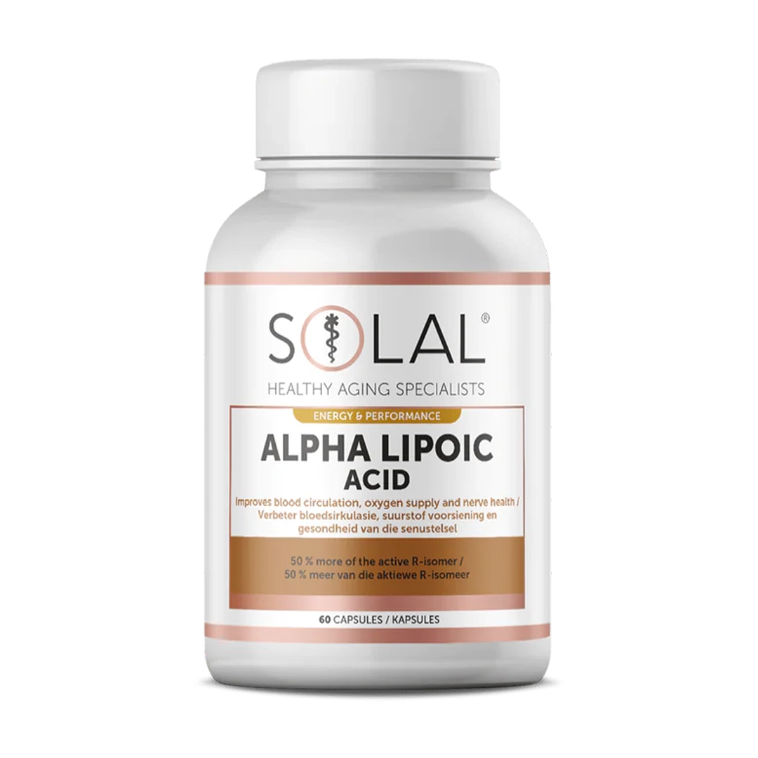 Solal Alpha Lipoic Acid Caps, 60's