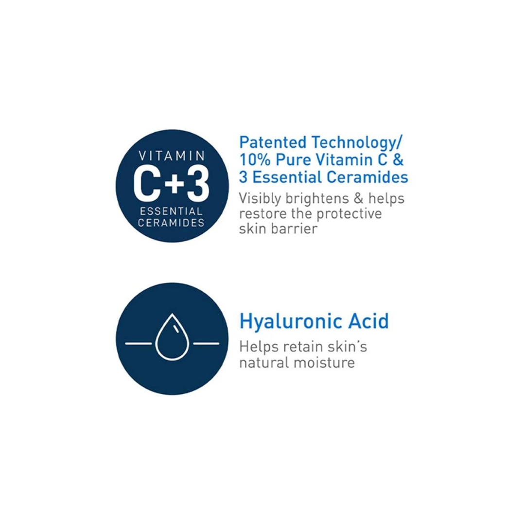 CeraVe Skin Renewing Vitamin C Serum, 30ml