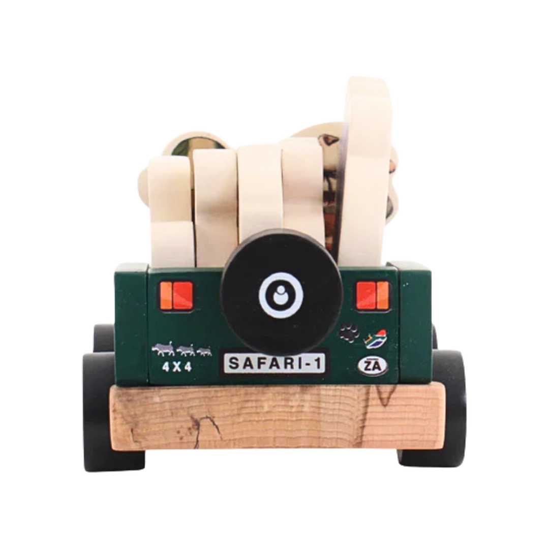 Grow Baby Wooden Toy Play Set On Safari