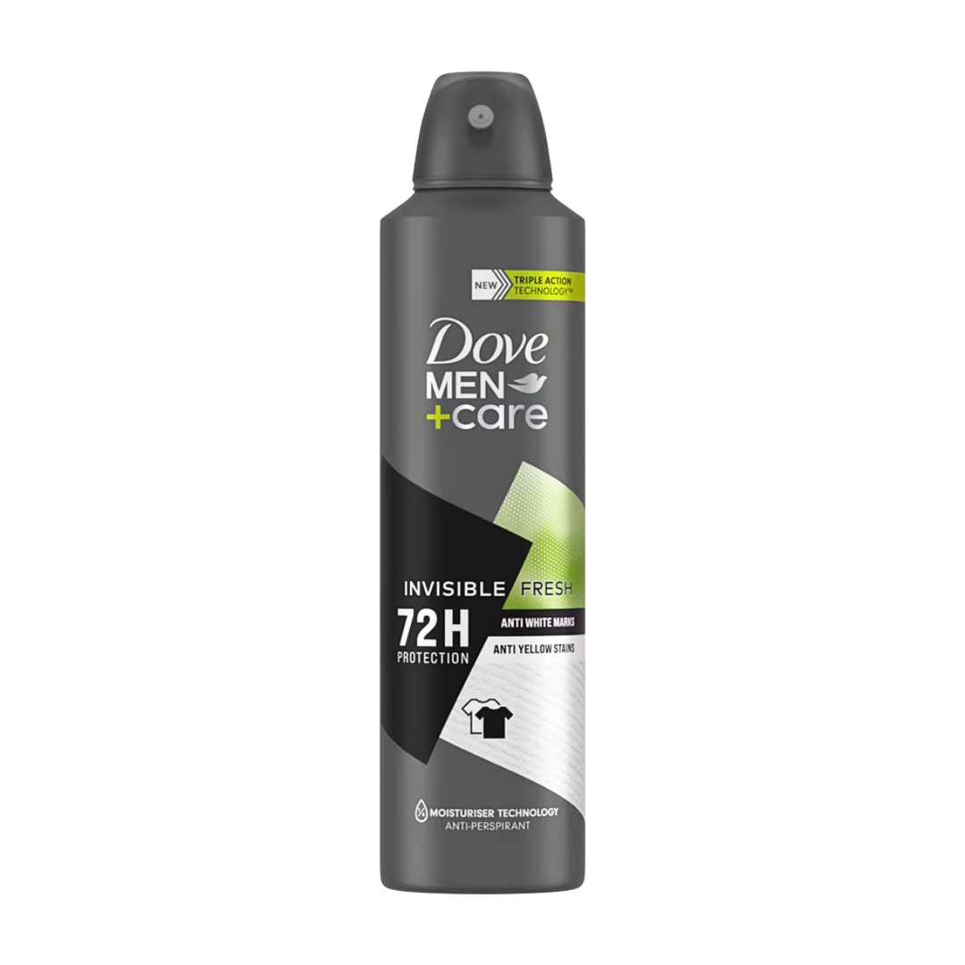 Dove Men+Care Anti-Perspirant Aerosol Invisible Fresh, 150ml