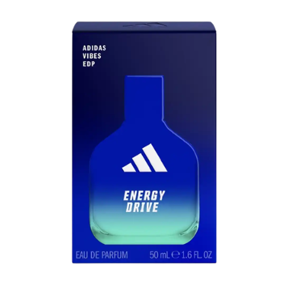 Adidas Vibes Energy Drive Eau De Parfum, 50ml