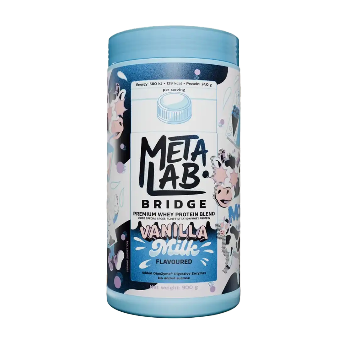 Metalab BRIDGE Premium Whey Protein Blend Vanilla Milk, 29 Servings