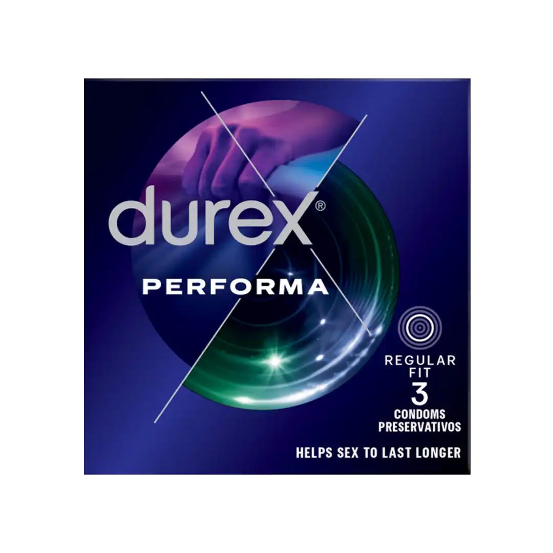 Durex Performa Condoms, 3 Pack