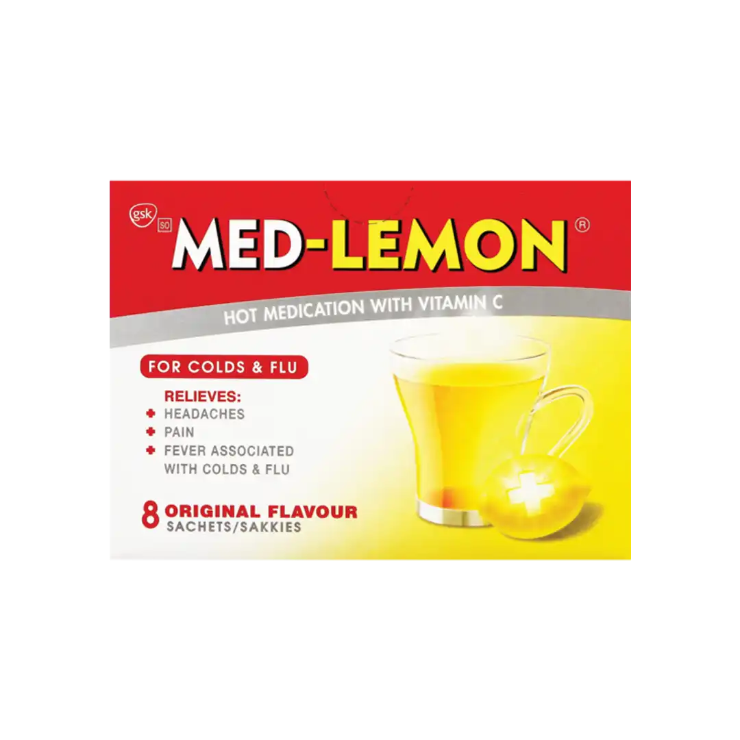 Med Lemon Sachets Vitamin C Regular, 8's