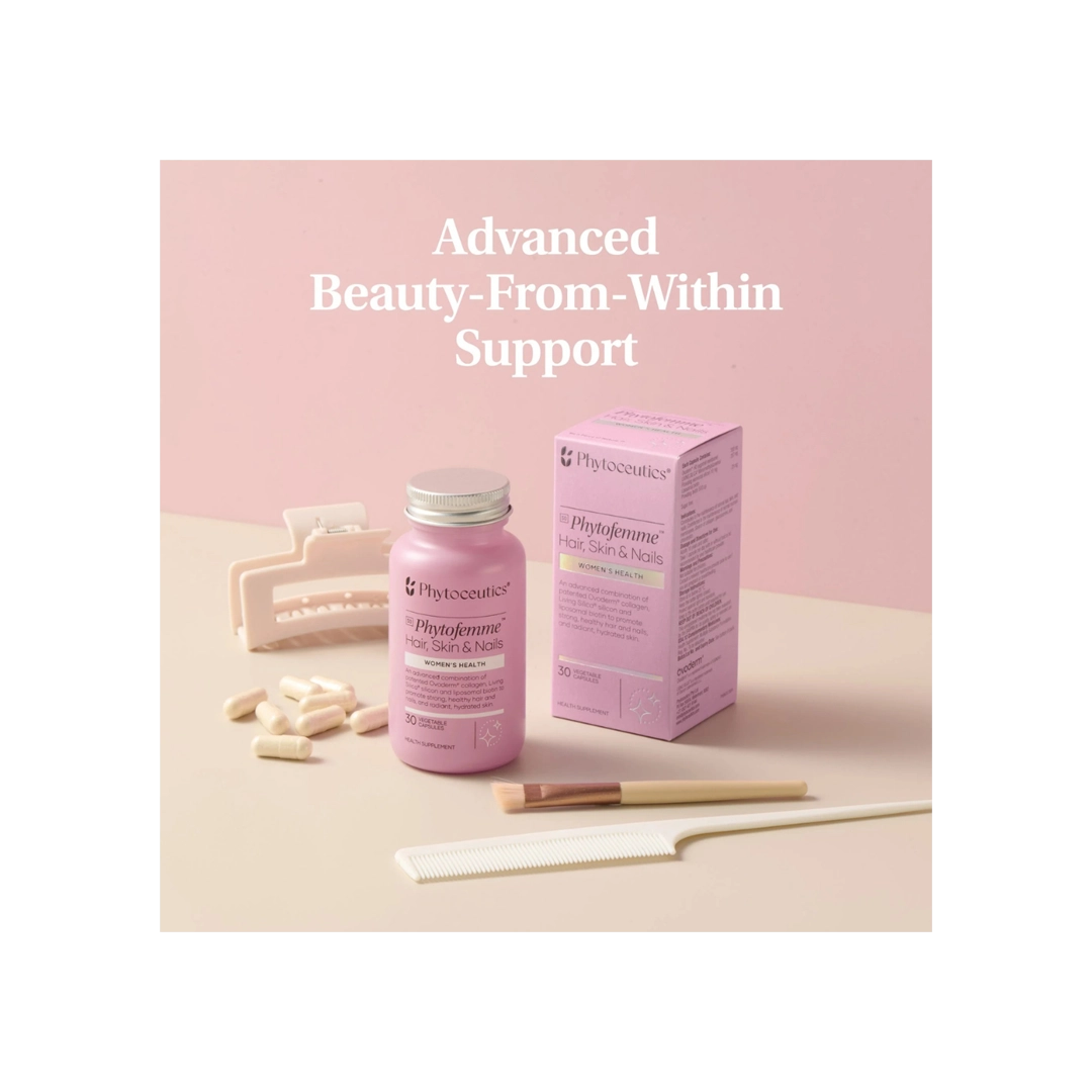 Phytoceutics Phytofemme Hair, Skin & Nails, 30 Veg Capsules