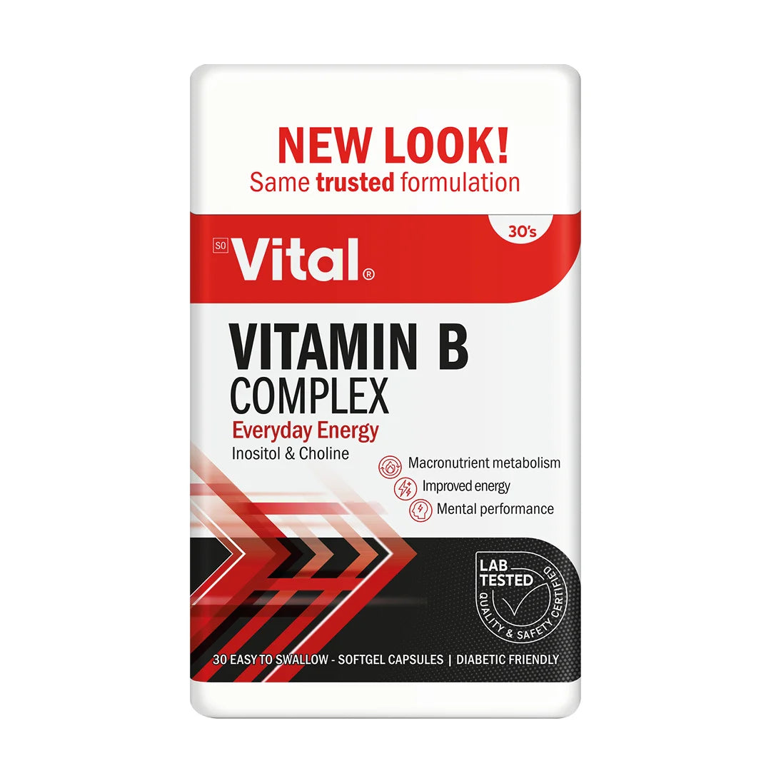 Vital Vitamin B Complex Capsules, 60's