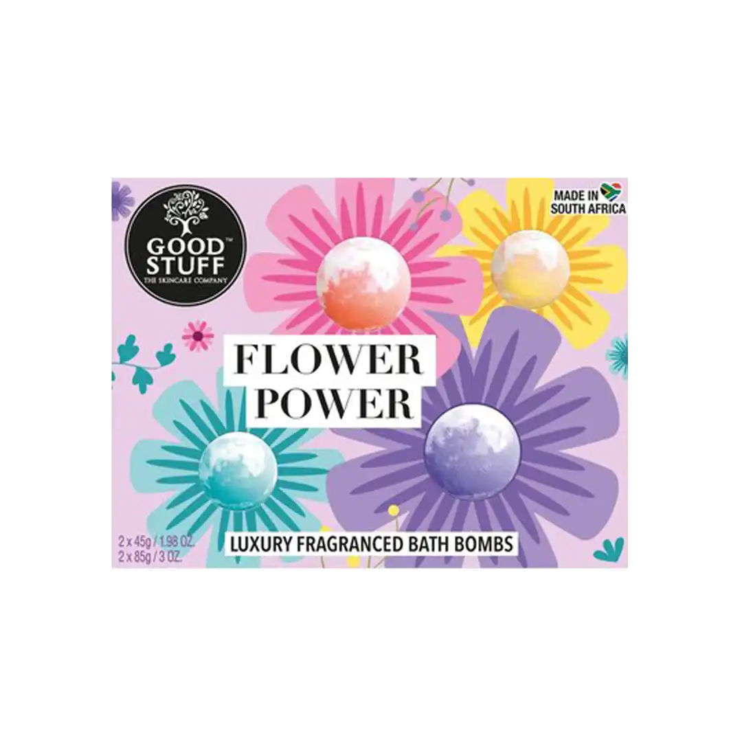 Good Stuff Flower Power Bath Bomb Gift Set 