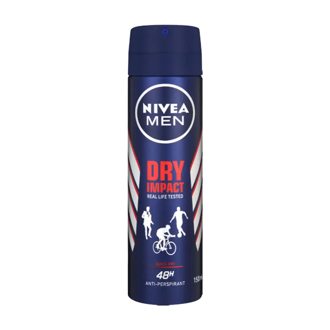 Nivea Anti-Perspirant Deodorant Men Dry Impact Plus 150ml