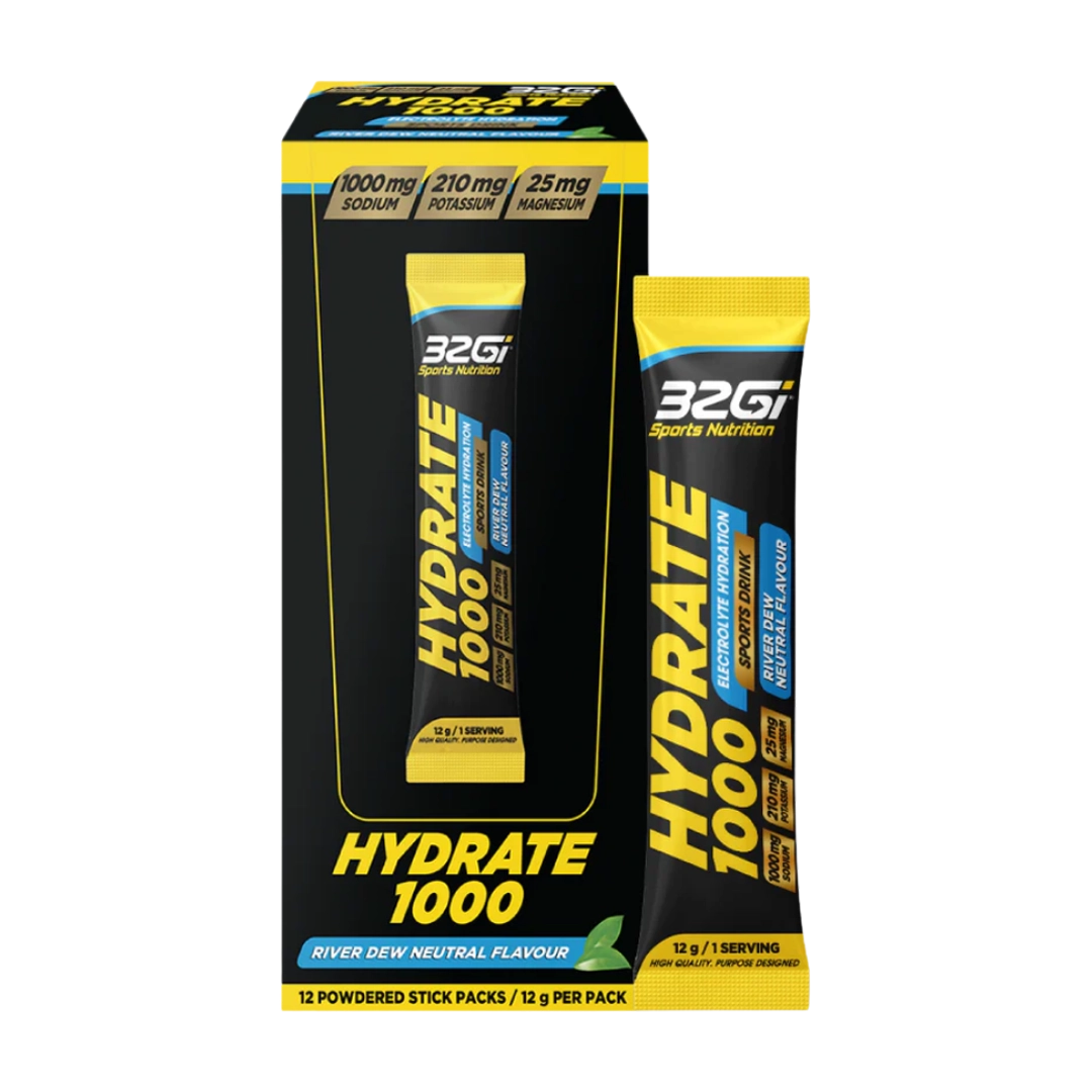 32Gi Hydrate 1000 Advanced Dual-Transport Hydration Drink, 12's, Assorted Flavours
