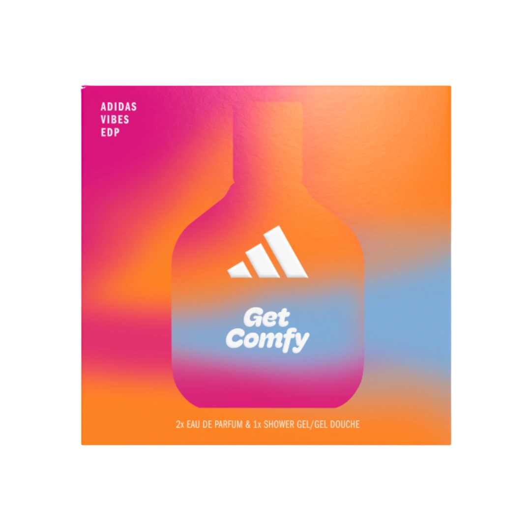 Adidas Vibes Get Comfy Eau De Parfum & Shower Gel Gift Set