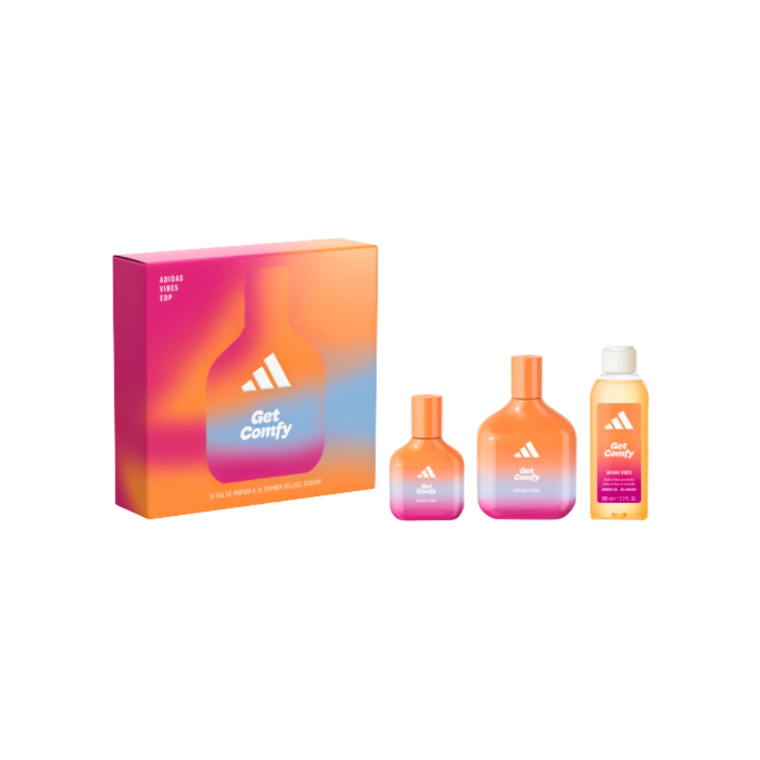 Adidas Vibes Get Comfy Eau De Parfum & Shower Gel Gift Set