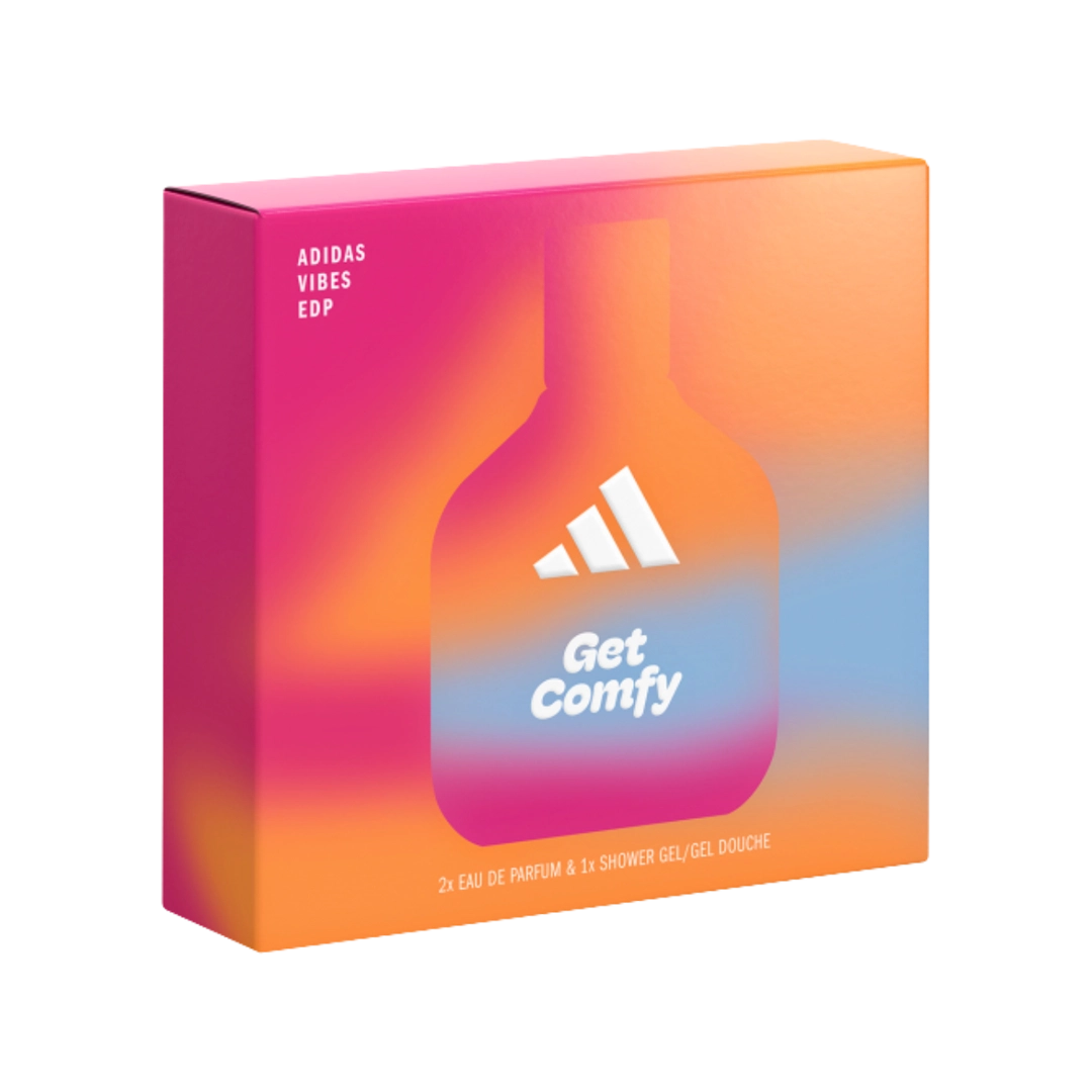 Adidas Vibes Get Comfy Eau De Parfum & Shower Gel Gift Set