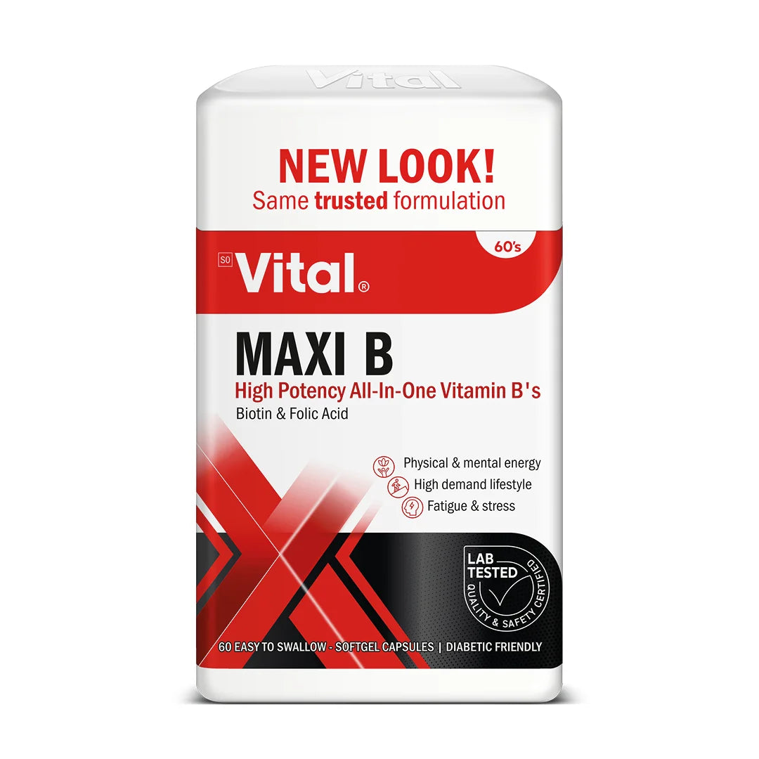 Vital Maxi B Capsules, 60's