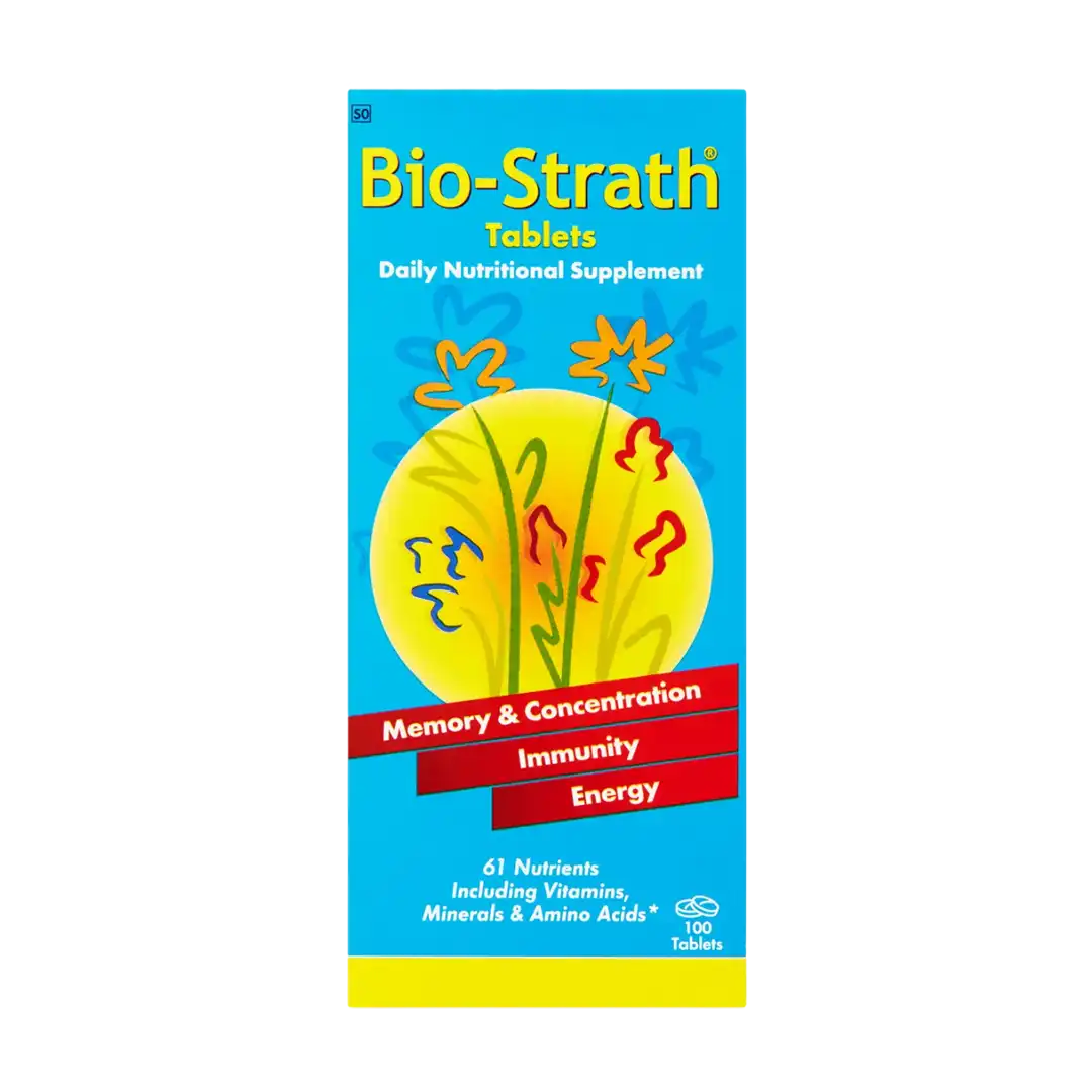 Bio-Strath Daily Nutritional Supplement Tablets, 100's