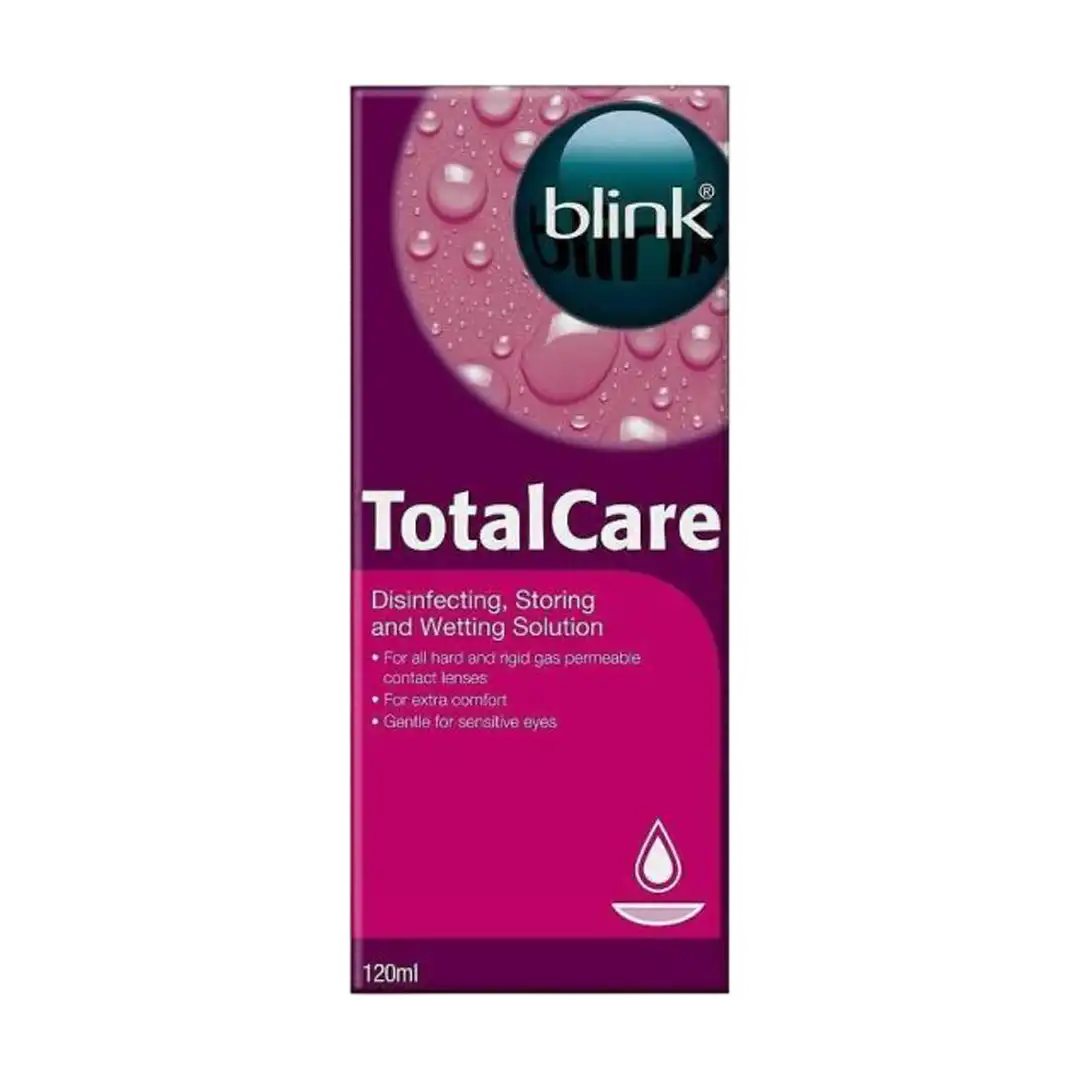 Total Care Disinfecting Storing and Wetting Contact Solution, 120ml