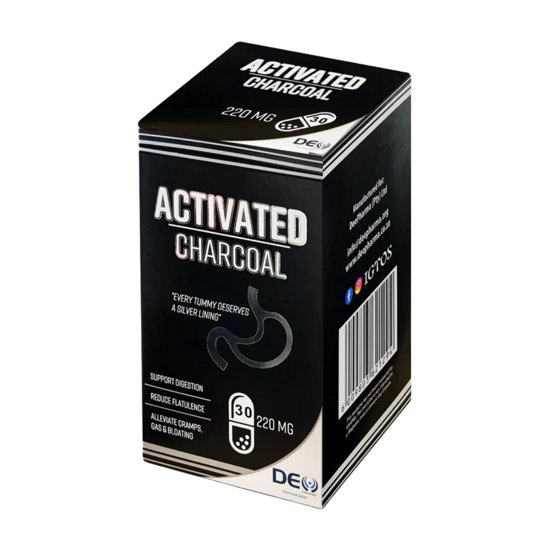 Deopharma DeoPharma ACTIVATED CHARCOAL, 30's