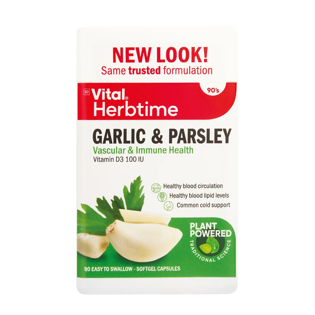 Vital Garlic & Parsley Capsules, 90's