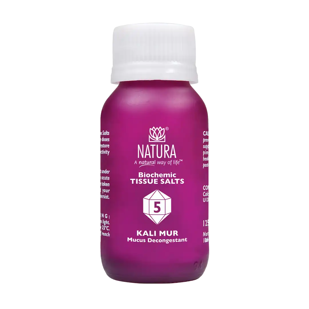 Natura Kali Mur D6 Tissue Salts Tablets, 125's