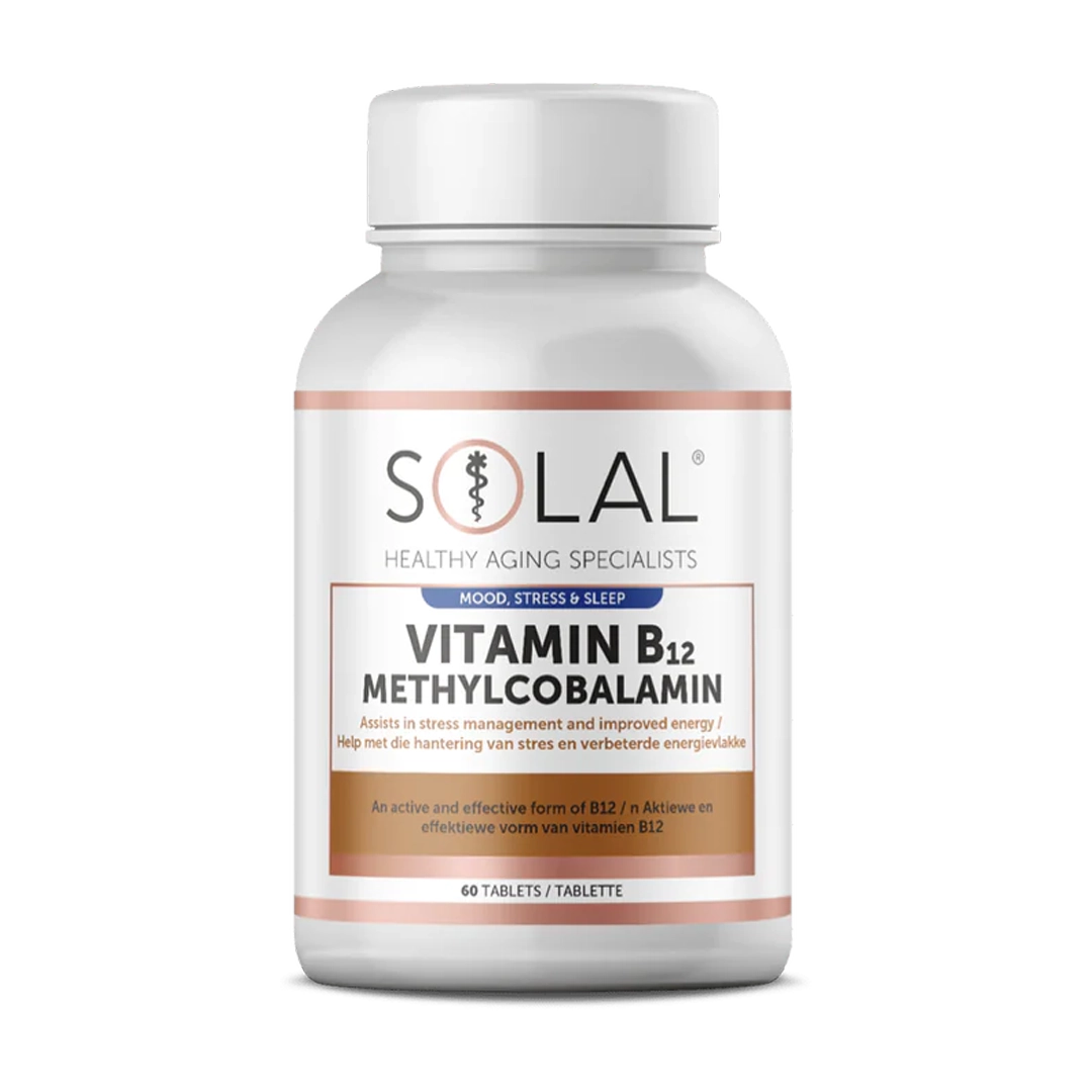 Solal Vitamin B12 Methylcobalamin Caps, 60's