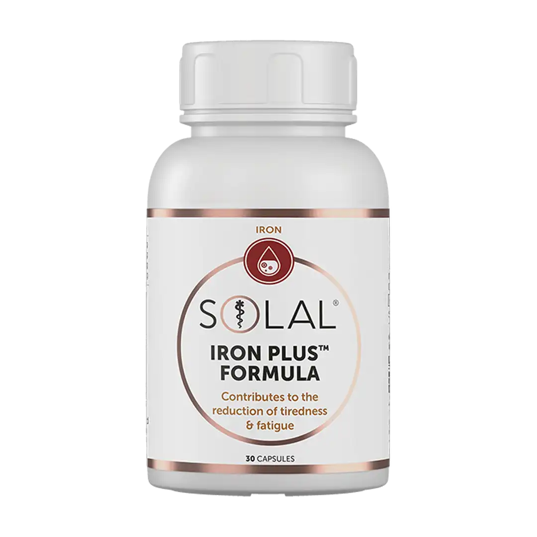 Solal Iron Plus Formula Capsules, 30's