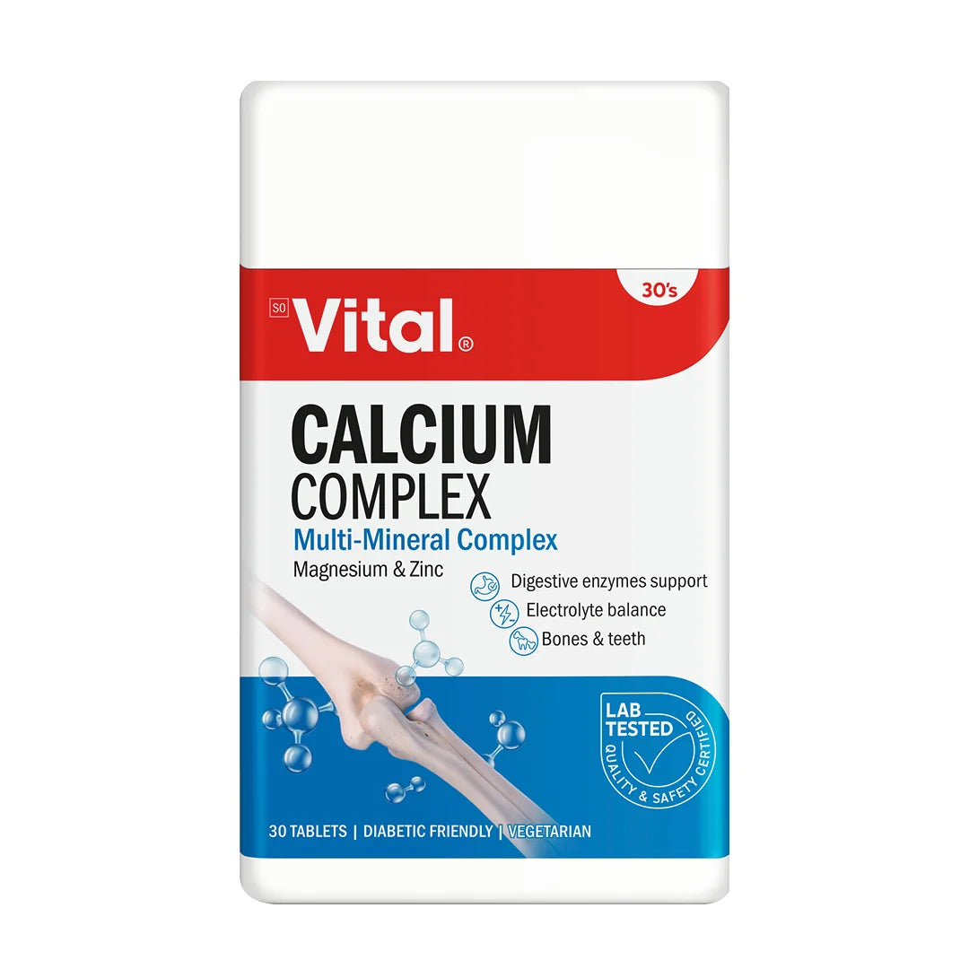 Vital Calcium Complex Tablets, 30's