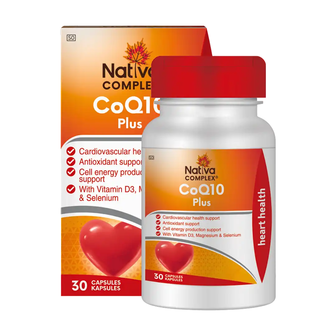 Nativa Complex CoQ10 Plus Capsules, 30's