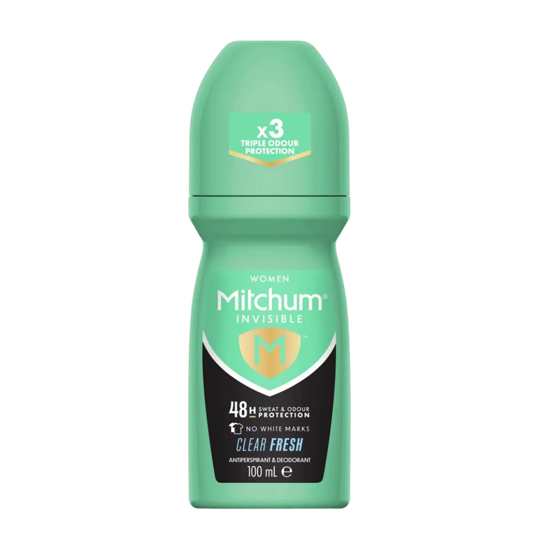 Mitchum Women 48H Roll-On Clear Fresh Invisible, 100ml
