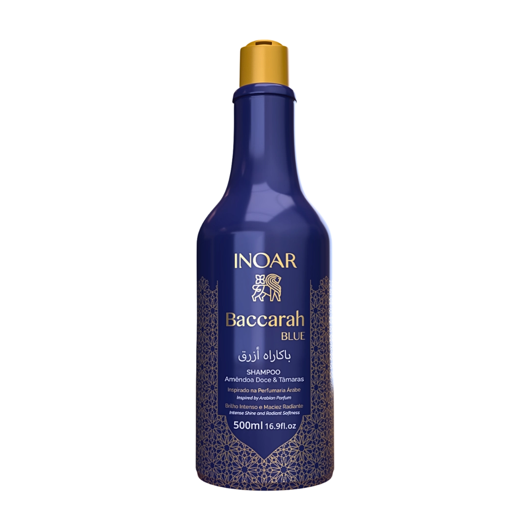 Inoar Baccarah Blue Shampoo, 500ml