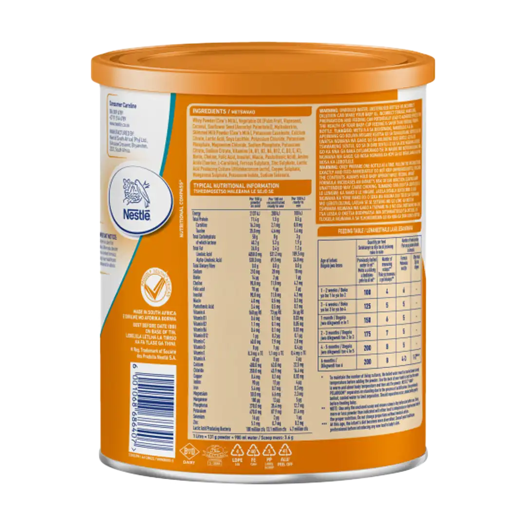 Nestle Nan Pelargon Stage 1 Acidified Starter Infant Formula 900g