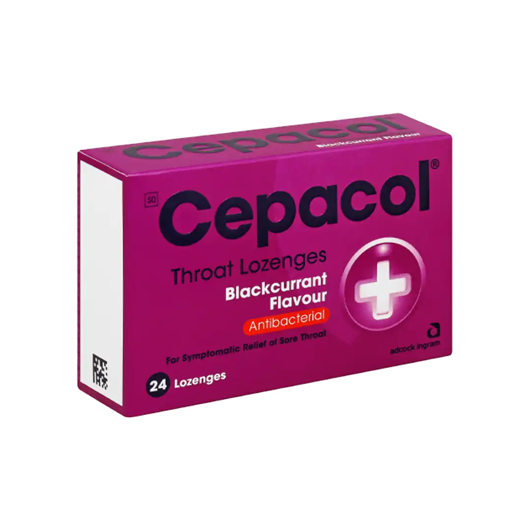 Cepacol Throat Lozenges Blackcurrant, 24's