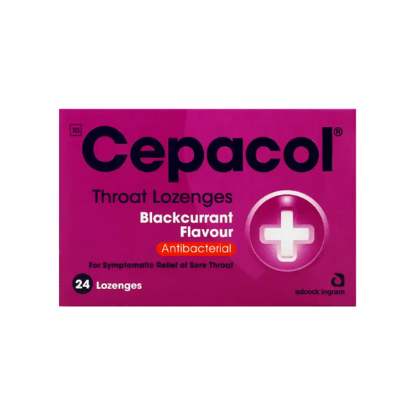 Cepacol Throat Lozenges Blackcurrant, 24's